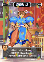 Load image into Gallery viewer, Chun Li Bow - Pixel Vixen #106