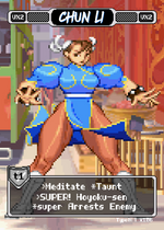 Load image into Gallery viewer, Chun Li Bow - Pixel Vixen #106