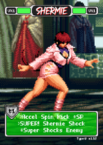 Load image into Gallery viewer, Shermie Swoop Kick- Pixel Vixen Trading Card #132