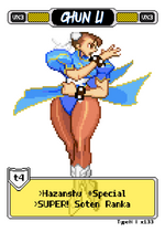 Load image into Gallery viewer, Chun Li Jump Punch - Pixel Vixen #133