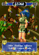 Load image into Gallery viewer, Leona - Pixel Vixen Trading Card #134