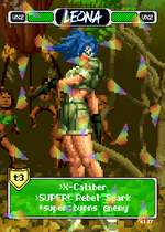 Load image into Gallery viewer, Leona Hair Flip - Pixel Vixen #137