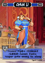 Load image into Gallery viewer, Chun Li Yawn - Pixel Vixen #142