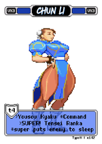 Load image into Gallery viewer, Chun Li Yawn - Pixel Vixen #142
