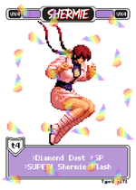 Load image into Gallery viewer, Shermie - Pixel Vixen Trading Card #171