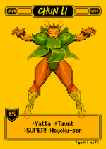 Load image into Gallery viewer, Chun Li Yatta - Pixel Vixen #173