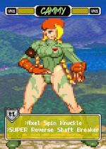 Load image into Gallery viewer, Cammy Salute - Pixel Vixen #34