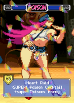 Load image into Gallery viewer, Poison Blows Kisses - Pixel Vixen Trading Card #46