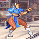 Load image into Gallery viewer, Chun Li Jump Punch - Pixel Vixen #133