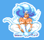 Load image into Gallery viewer, Felicia Pixel Vixen Sticker #7