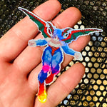 Load image into Gallery viewer, Lilith Darkstalkers Holographic Pixel Vixen Sticker #53