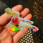 Load image into Gallery viewer, Maki Pixel Vixen Sticker #10 - Pixel X