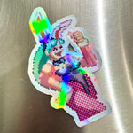 Load image into Gallery viewer, Elisabeth King of the Fighters Pixel Vixen Sticker #30 - Pixel X