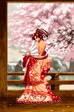 Load image into Gallery viewer, Mai Kimono Strip - Pixel Vixen #61
