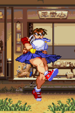 Load image into Gallery viewer, Sakura Hurricane Kick - Pixel Vixen #50