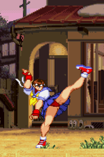Load image into Gallery viewer, Sakura Kick Combo - Pixel Vixen Trading Card #135