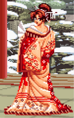 Load image into Gallery viewer, Mai Undressing - PIxel Vixen #1