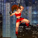 Load image into Gallery viewer, Blaze Training on a Train - Pixel Vixen #22