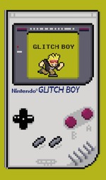 Load image into Gallery viewer, Glitch Boy Pin (1)