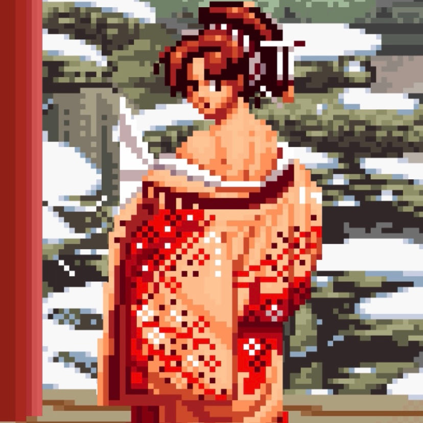 Mai Shiranui Started A Pixel X Trend.