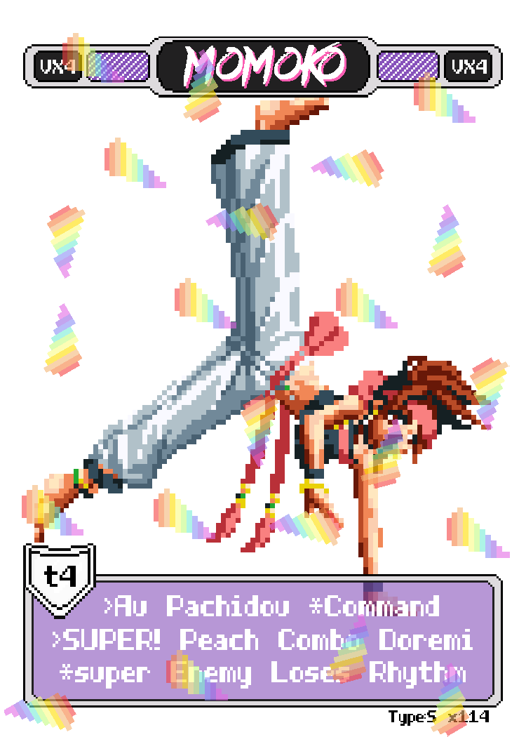 Momoko Capoeira Kick - Pixel Vixen #114