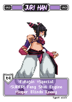 Load image into Gallery viewer, Juri Han Get Up - Pixel Vixen #115
