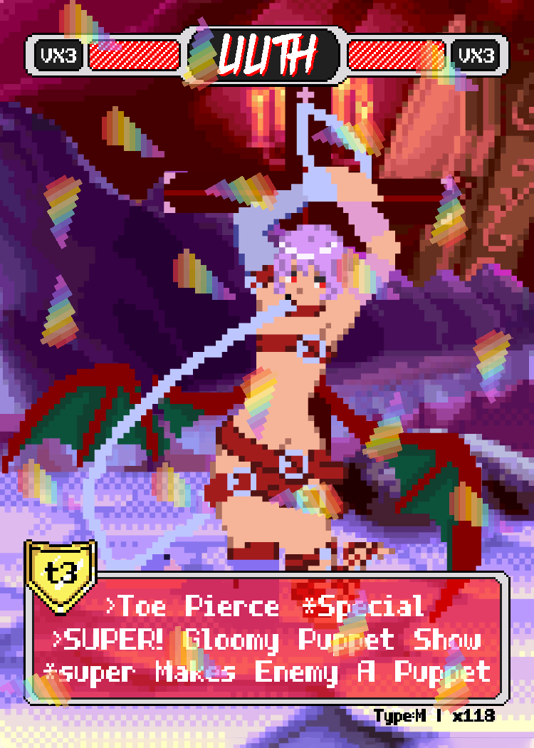 Lilith Crucified - Pixel Vixen #118