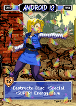 Load image into Gallery viewer, Android18 One Inch Punch - Pixel Vixen #119
