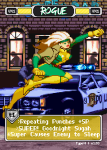 Rogue Punching Air - Pixel Vixen #120