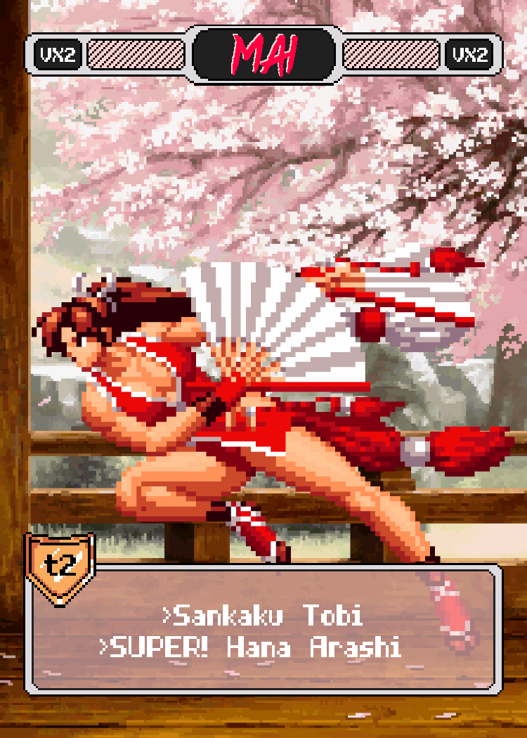 Mai Shiranui Burns Andy - Pixel Vixen #12