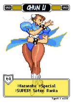 Load image into Gallery viewer, Chun Li Jump Punch - Pixel Vixen #133
