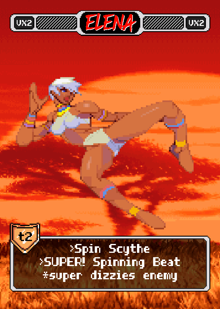 Elena Sunset Flip - Pixel Vixen #3