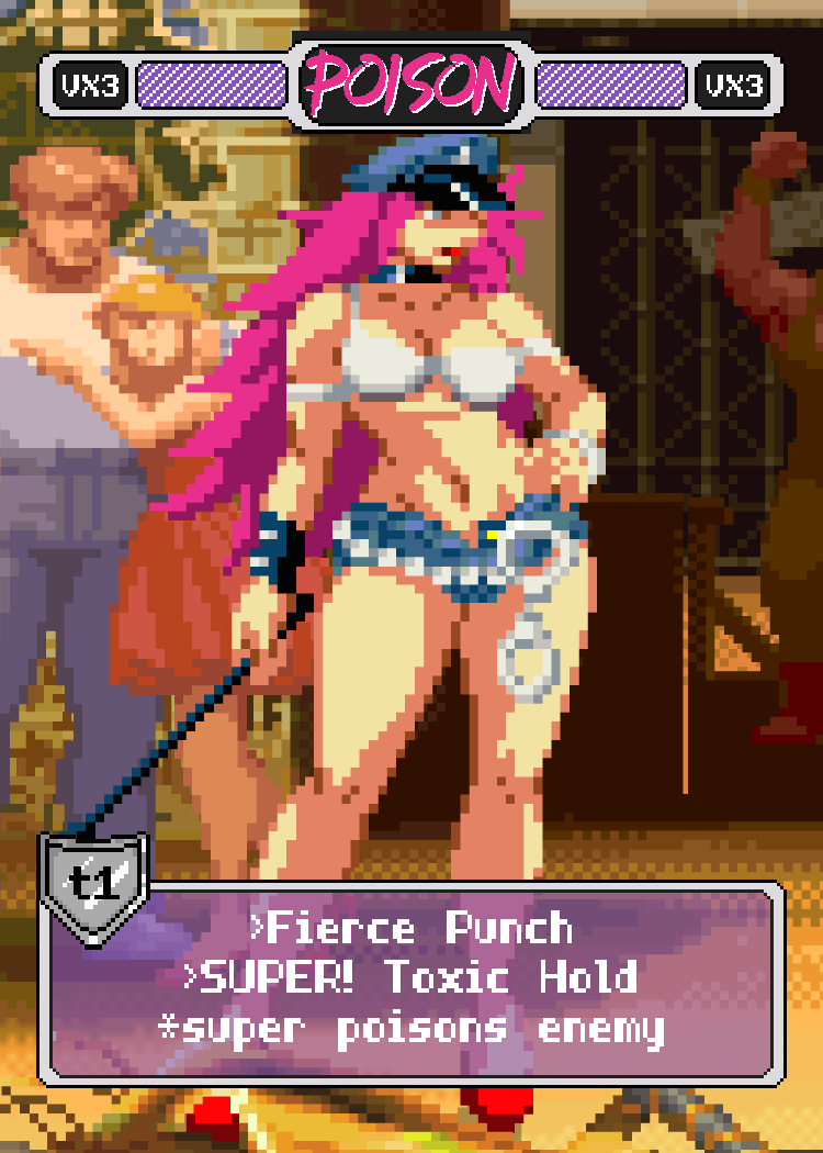 Poison Showing Off - Pixel Vixen #4