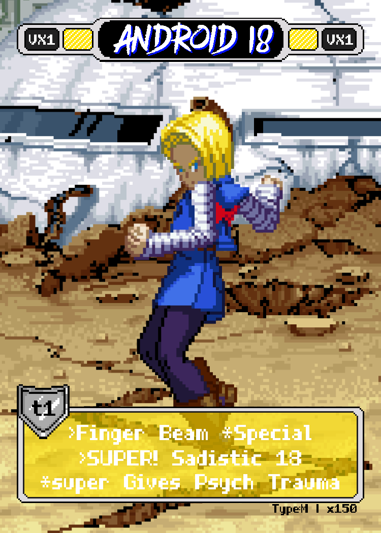 Android18  - Pixel Vixen #150