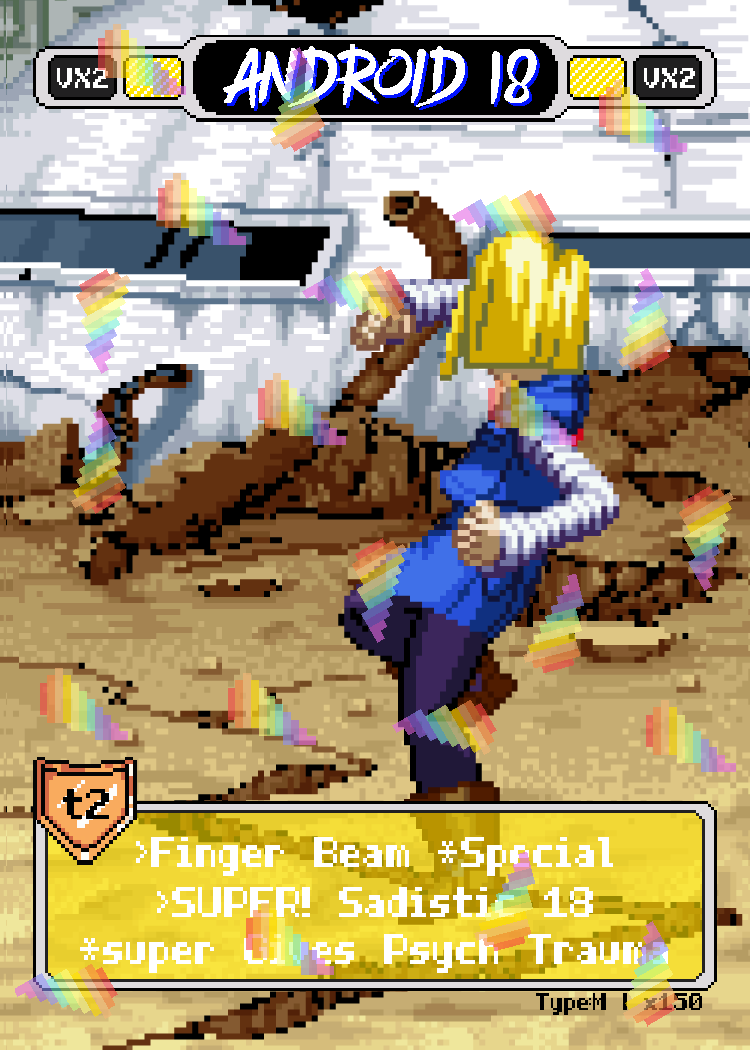 Android18  - Pixel Vixen #150