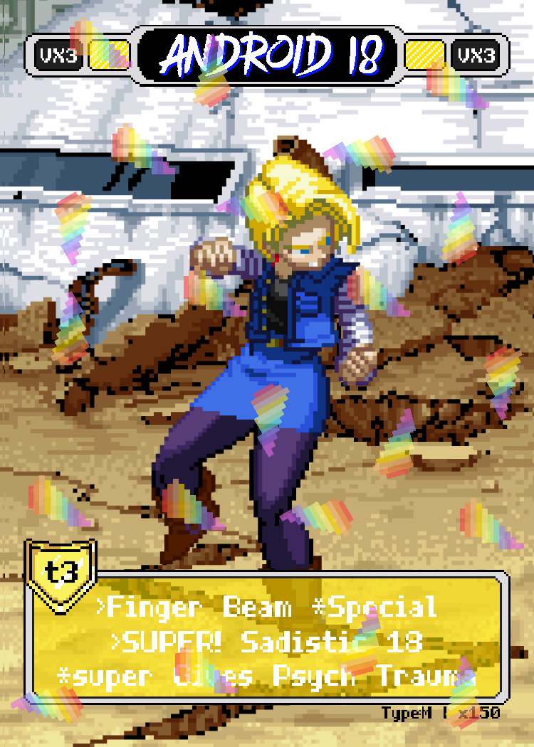 Android18  - Pixel Vixen #150