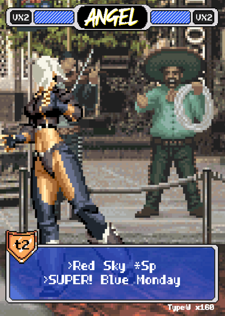 Angel Pixel Vixen Action Card #25