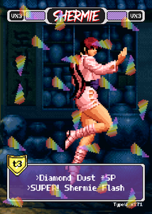 Shermie - Pixel Vixen Trading Card #171