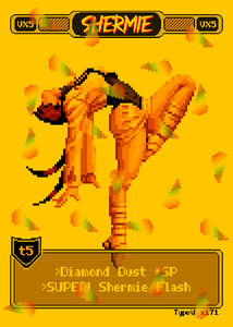 Shermie - Pixel Vixen Trading Card #171