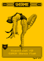 Load image into Gallery viewer, Shermie - Pixel Vixen Trading Card #171
