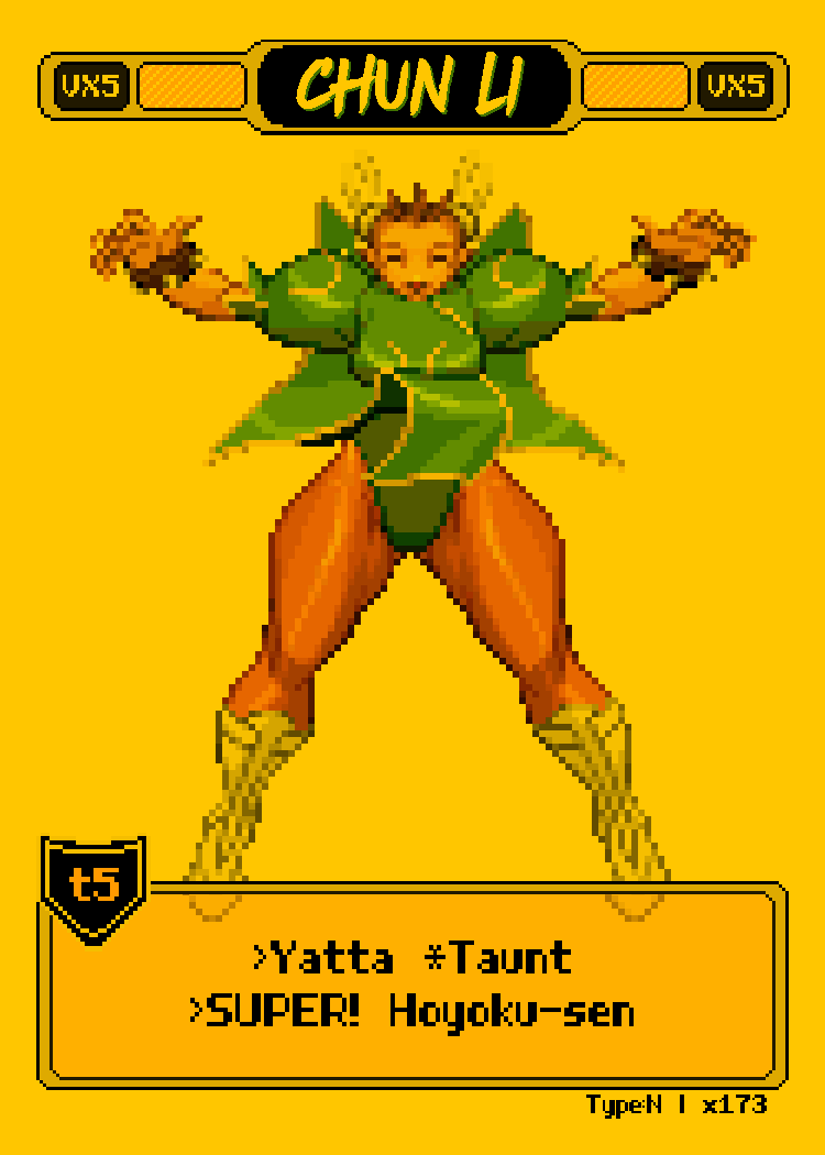 Chun Li Yatta - Pixel Vixen #173