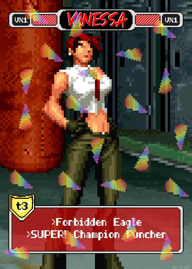 Vanessa Posing For The Guys - Pixel Vixen #35