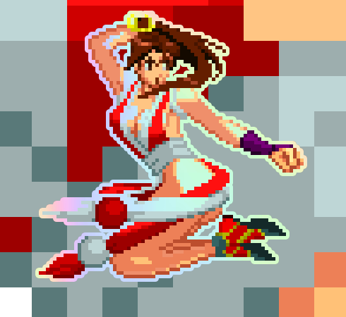 Mai CVS Holographic Pixel Vixen Sticker  #47