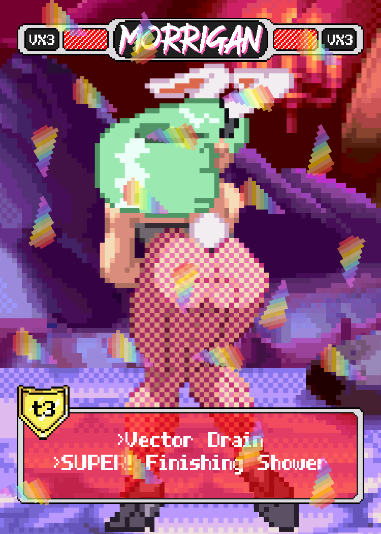 Morrigan Bunny - Pixel Vixen #48