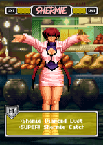 Load image into Gallery viewer, Shermie Blowing Kisses- Pixel Vixen Trading Card #51
