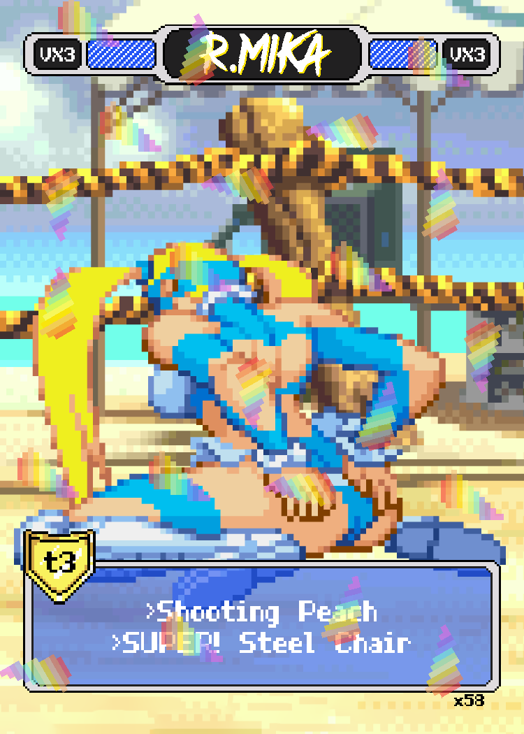 R Mika Beach Bum - PIxel Vixen #57