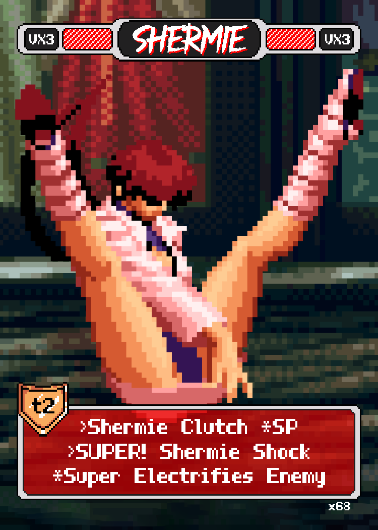 Shermie Roll - Pixel Vixen #68