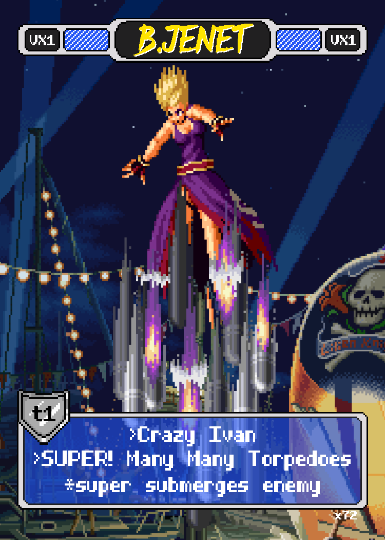 B.Jenet Torpedo Kick - Pixel Vixen #72