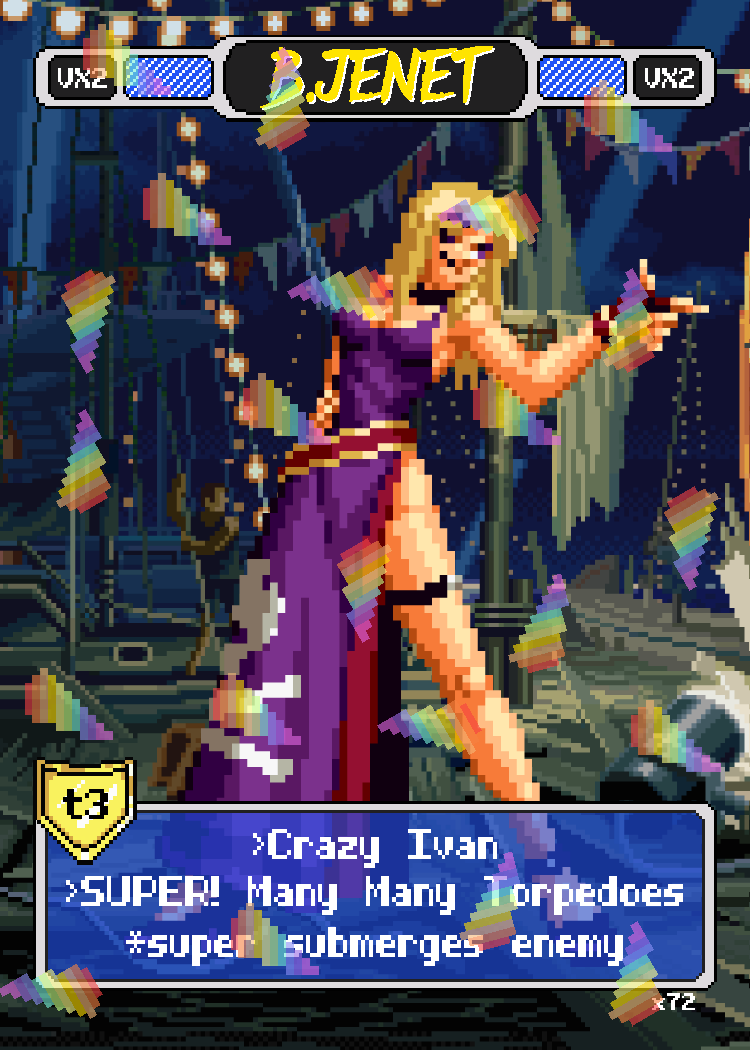 B.Jenet Torpedo Kick - Pixel Vixen #72