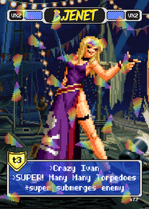 B.Jenet Torpedo Kick - Pixel Vixen #72